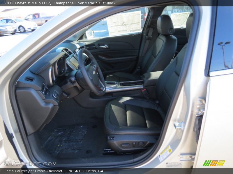 Champagne Silver Metallic / Jet Black 2013 Chevrolet Malibu LTZ