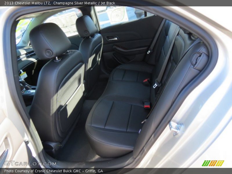 Champagne Silver Metallic / Jet Black 2013 Chevrolet Malibu LTZ
