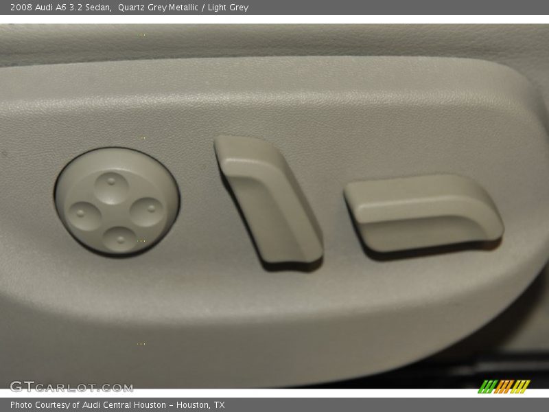 Quartz Grey Metallic / Light Grey 2008 Audi A6 3.2 Sedan
