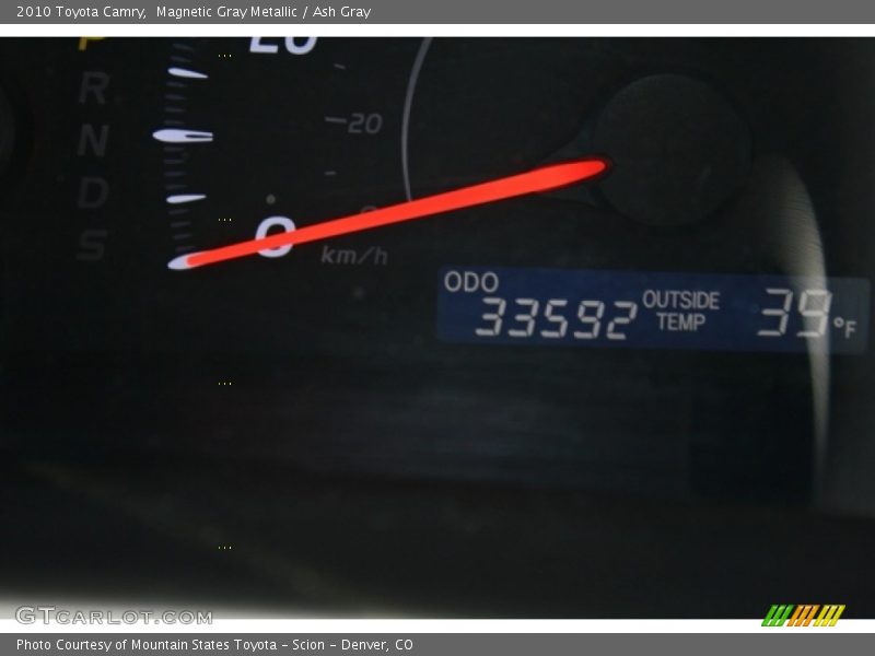 Magnetic Gray Metallic / Ash Gray 2010 Toyota Camry