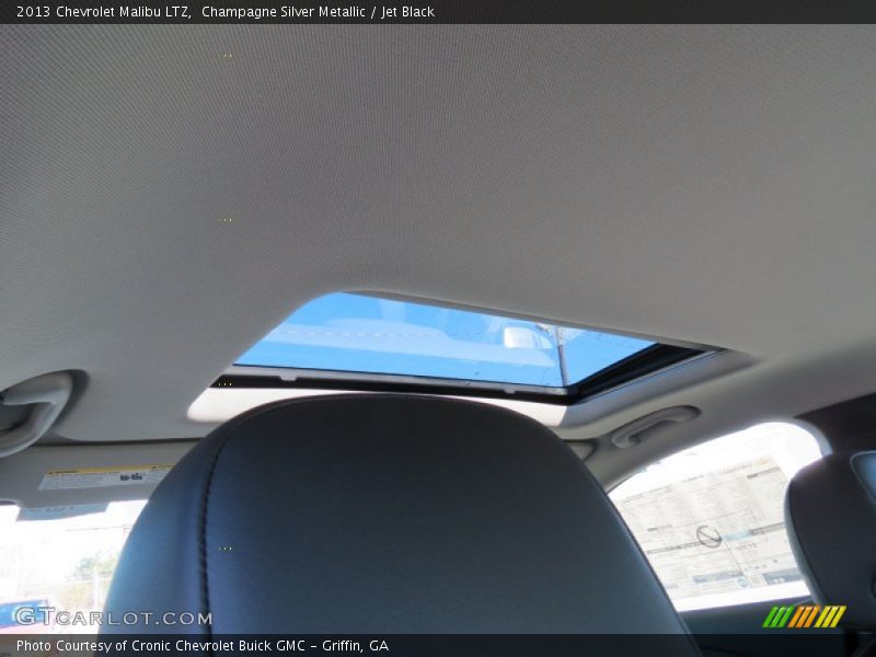 Champagne Silver Metallic / Jet Black 2013 Chevrolet Malibu LTZ