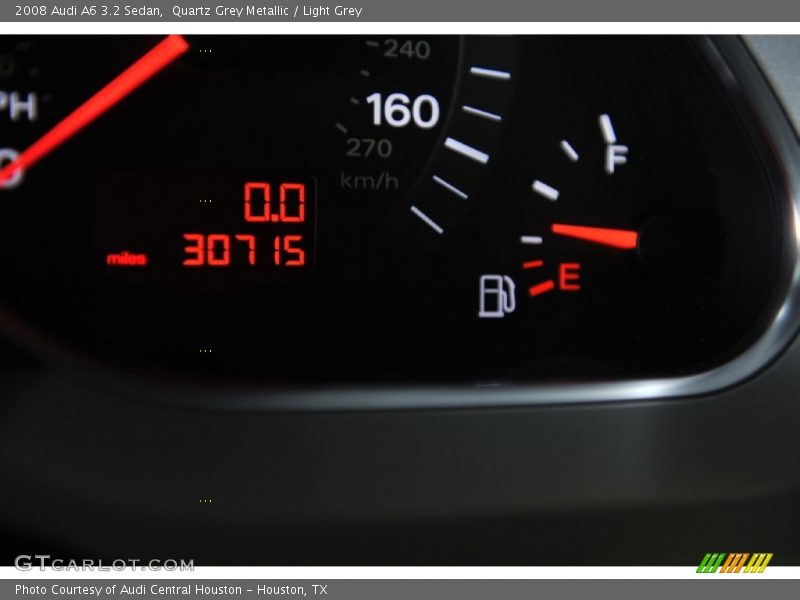 Quartz Grey Metallic / Light Grey 2008 Audi A6 3.2 Sedan