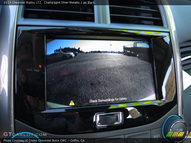 Champagne Silver Metallic / Jet Black 2013 Chevrolet Malibu LTZ