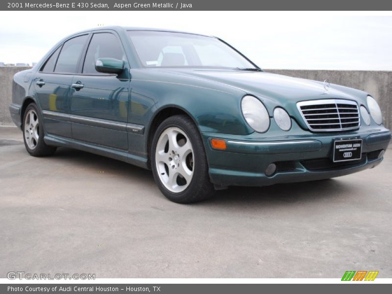 Front 3/4 View of 2001 E 430 Sedan