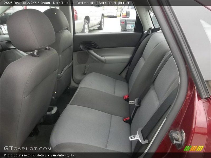 Rear Seat of 2006 Focus ZX4 S Sedan
