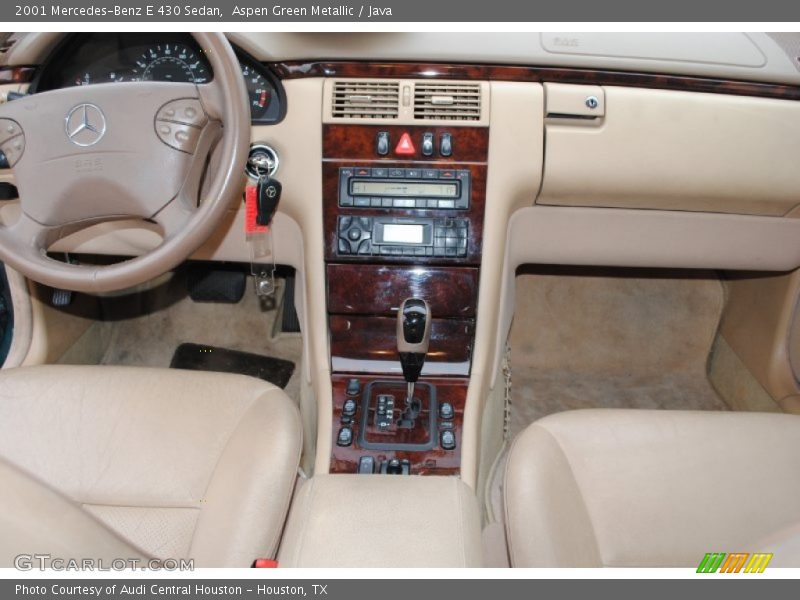 Aspen Green Metallic / Java 2001 Mercedes-Benz E 430 Sedan
