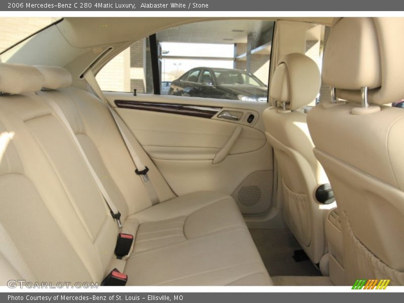 Alabaster White / Stone 2006 Mercedes-Benz C 280 4Matic Luxury