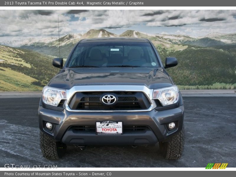 Magnetic Gray Metallic / Graphite 2013 Toyota Tacoma TX Pro Double Cab 4x4