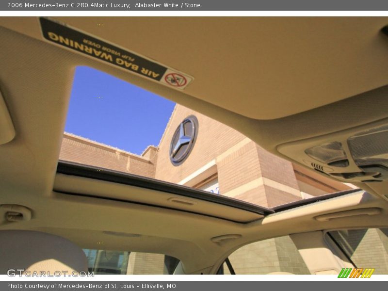 Alabaster White / Stone 2006 Mercedes-Benz C 280 4Matic Luxury