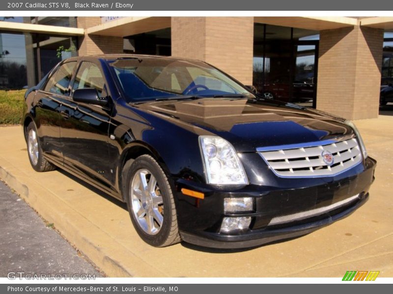 Black Raven / Ebony 2007 Cadillac STS V8