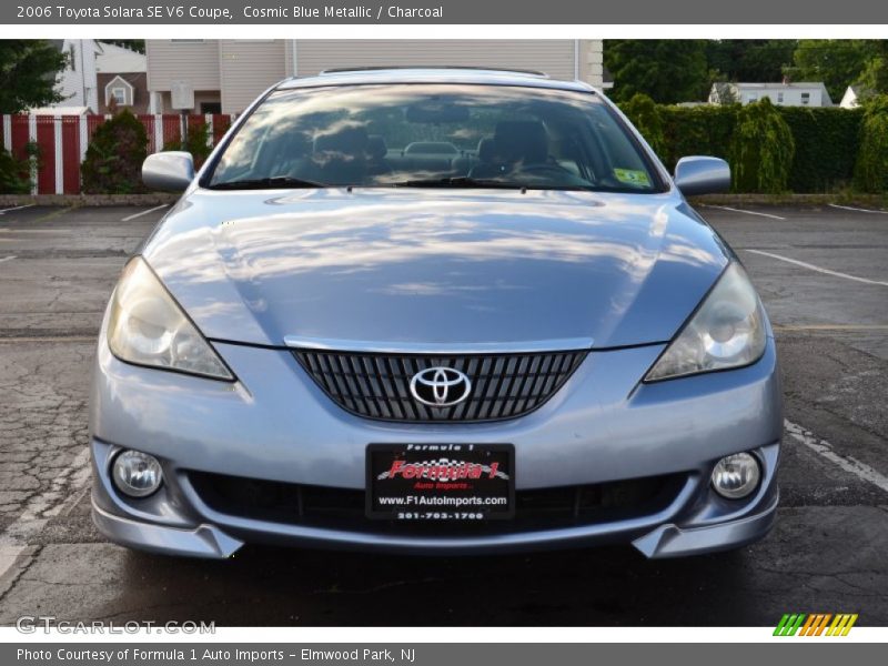 Cosmic Blue Metallic / Charcoal 2006 Toyota Solara SE V6 Coupe