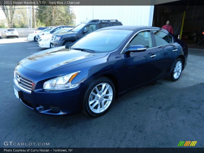 Navy Blue / Charcoal 2011 Nissan Maxima 3.5 SV
