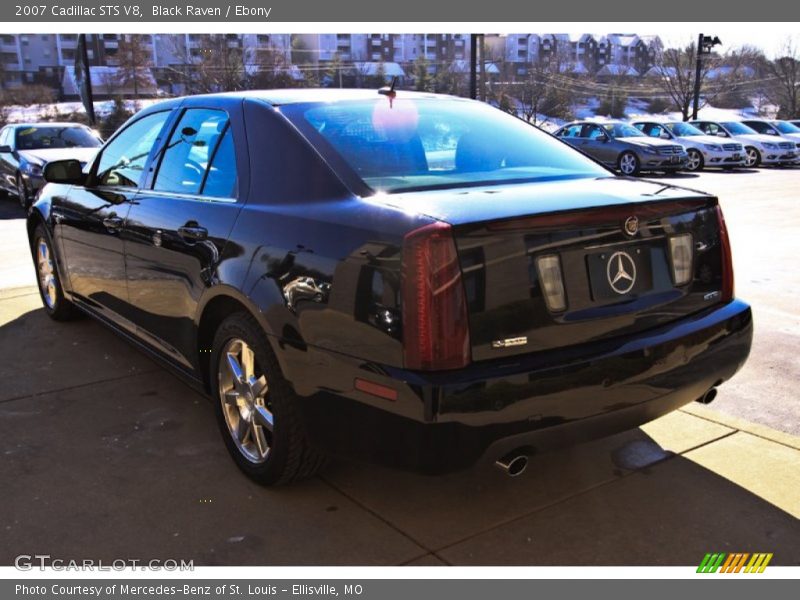 Black Raven / Ebony 2007 Cadillac STS V8