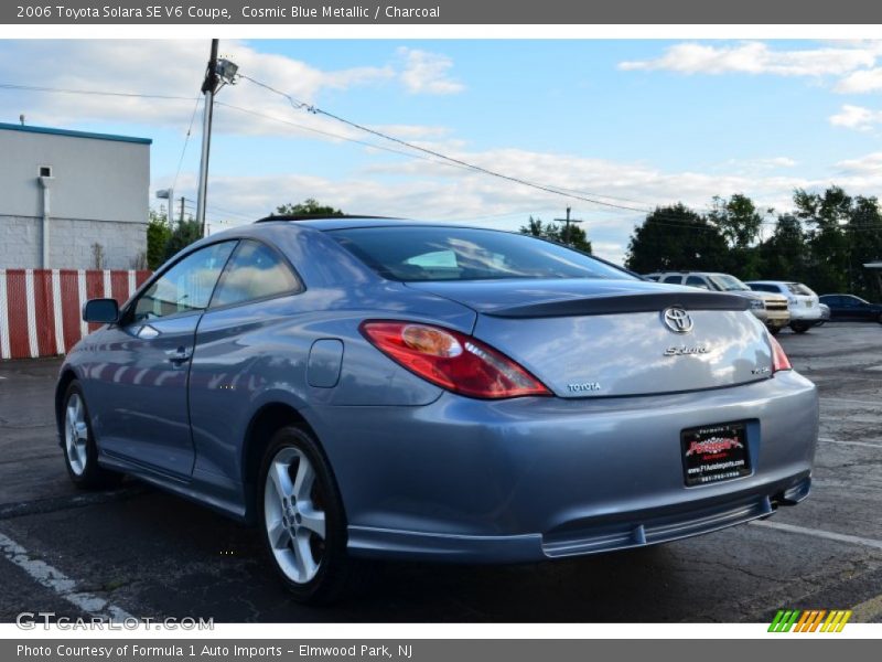 Cosmic Blue Metallic / Charcoal 2006 Toyota Solara SE V6 Coupe