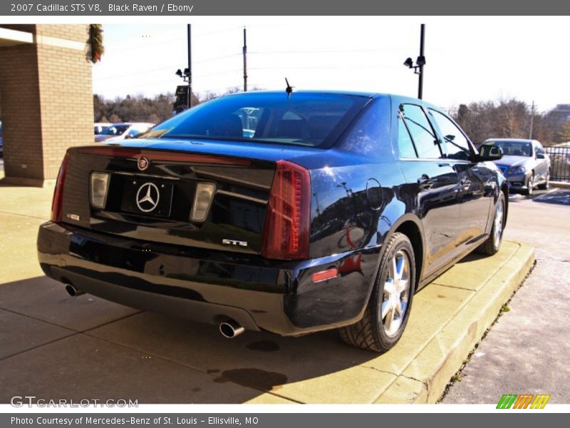 Black Raven / Ebony 2007 Cadillac STS V8