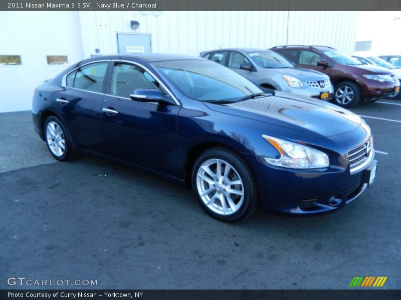 Navy Blue / Charcoal 2011 Nissan Maxima 3.5 SV