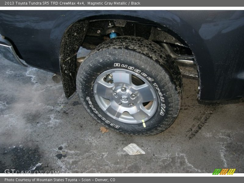 Magnetic Gray Metallic / Black 2013 Toyota Tundra SR5 TRD CrewMax 4x4