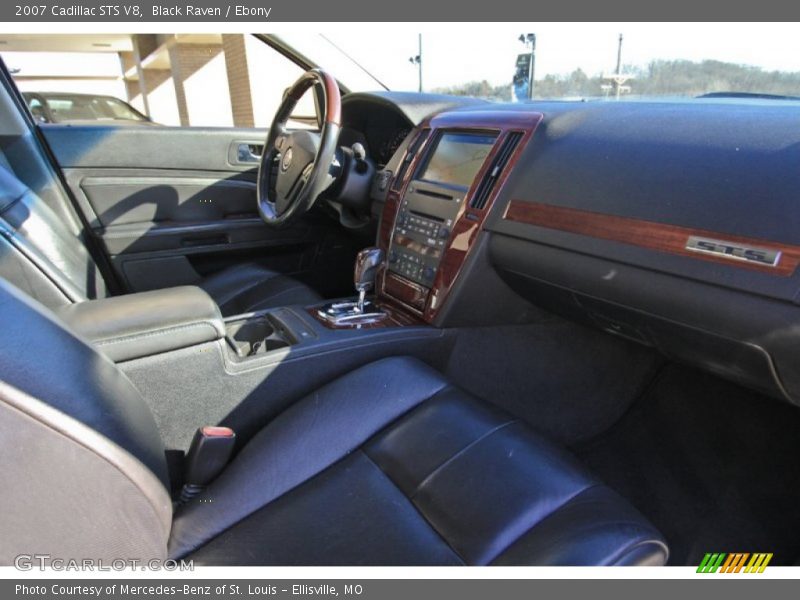 Black Raven / Ebony 2007 Cadillac STS V8