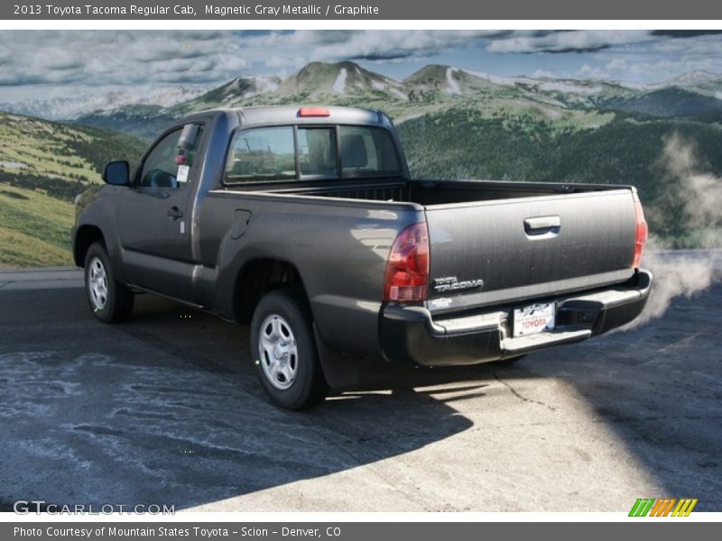 Magnetic Gray Metallic / Graphite 2013 Toyota Tacoma Regular Cab