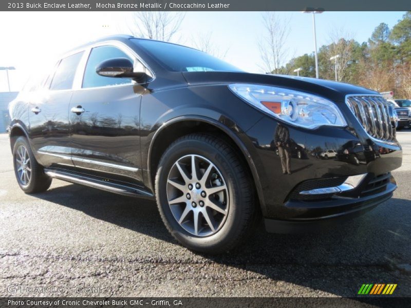 Mocha Bronze Metallic / Choccachino Leather 2013 Buick Enclave Leather