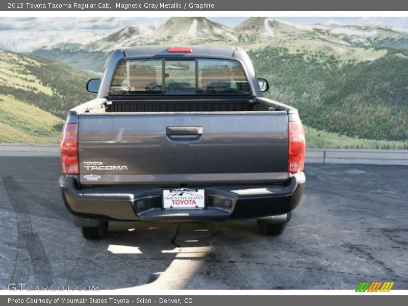 Magnetic Gray Metallic / Graphite 2013 Toyota Tacoma Regular Cab