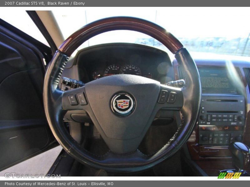 Black Raven / Ebony 2007 Cadillac STS V8