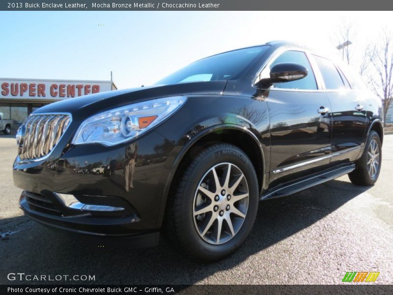 Mocha Bronze Metallic / Choccachino Leather 2013 Buick Enclave Leather