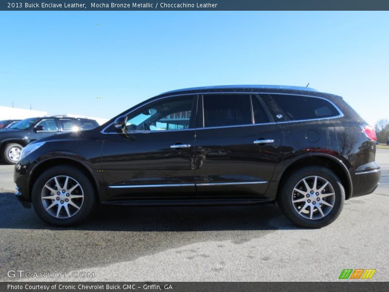 Mocha Bronze Metallic / Choccachino Leather 2013 Buick Enclave Leather