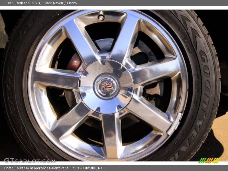 Black Raven / Ebony 2007 Cadillac STS V8