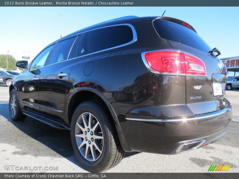 Mocha Bronze Metallic / Choccachino Leather 2013 Buick Enclave Leather