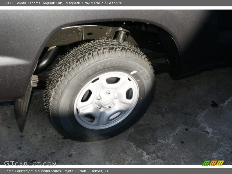 Magnetic Gray Metallic / Graphite 2013 Toyota Tacoma Regular Cab