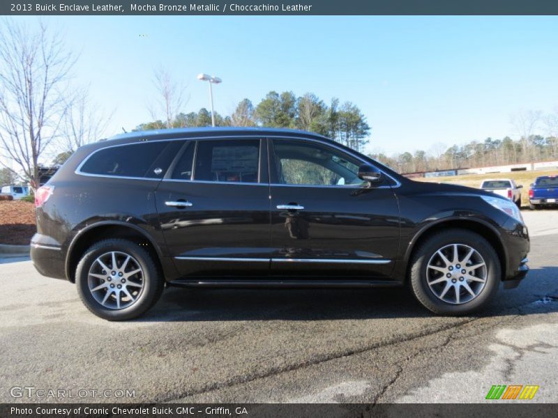 Mocha Bronze Metallic / Choccachino Leather 2013 Buick Enclave Leather