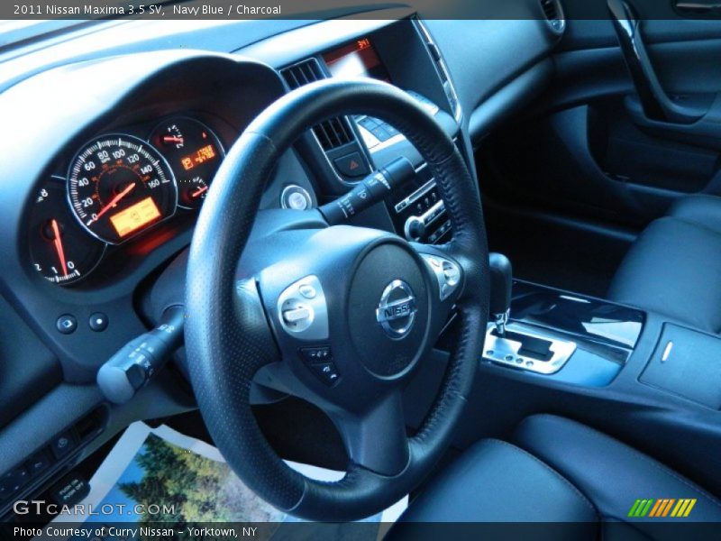 Navy Blue / Charcoal 2011 Nissan Maxima 3.5 SV