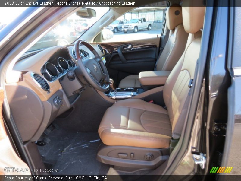 Front Seat of 2013 Enclave Leather