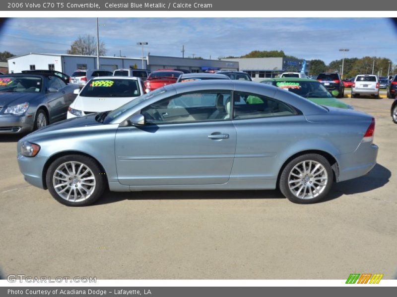 Celestial Blue Metallic / Calcite Cream 2006 Volvo C70 T5 Convertible