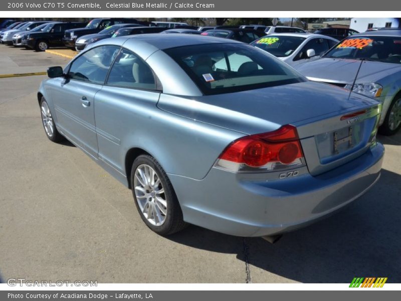 Celestial Blue Metallic / Calcite Cream 2006 Volvo C70 T5 Convertible