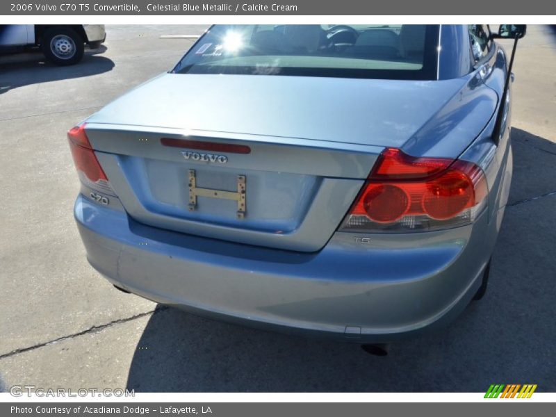 Celestial Blue Metallic / Calcite Cream 2006 Volvo C70 T5 Convertible