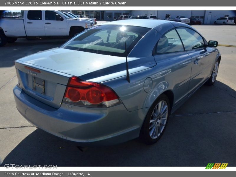 Celestial Blue Metallic / Calcite Cream 2006 Volvo C70 T5 Convertible