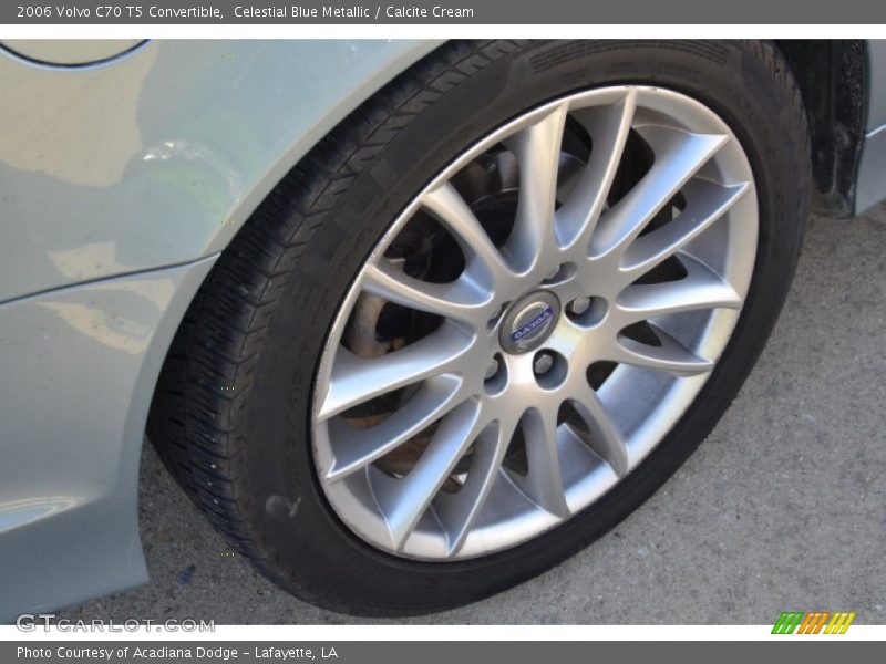 Celestial Blue Metallic / Calcite Cream 2006 Volvo C70 T5 Convertible