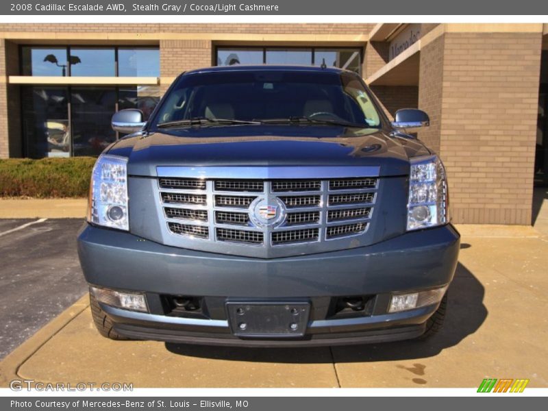 Stealth Gray / Cocoa/Light Cashmere 2008 Cadillac Escalade AWD