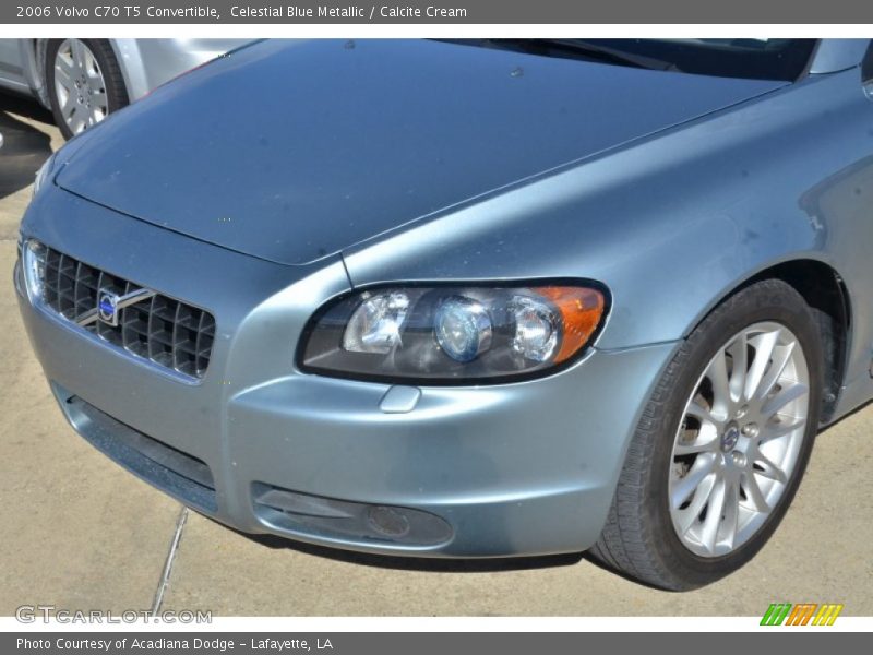 Celestial Blue Metallic / Calcite Cream 2006 Volvo C70 T5 Convertible