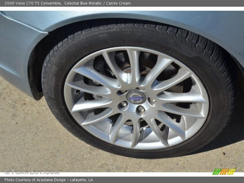Celestial Blue Metallic / Calcite Cream 2006 Volvo C70 T5 Convertible