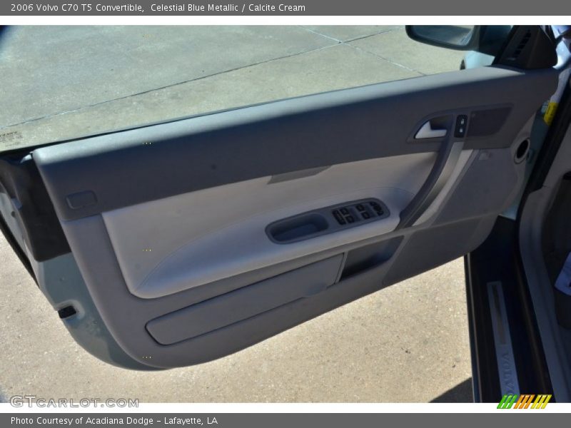 Celestial Blue Metallic / Calcite Cream 2006 Volvo C70 T5 Convertible