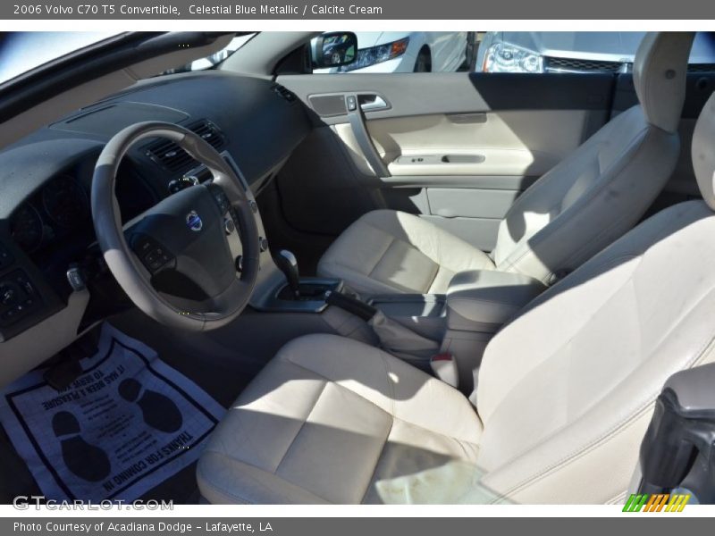 Celestial Blue Metallic / Calcite Cream 2006 Volvo C70 T5 Convertible