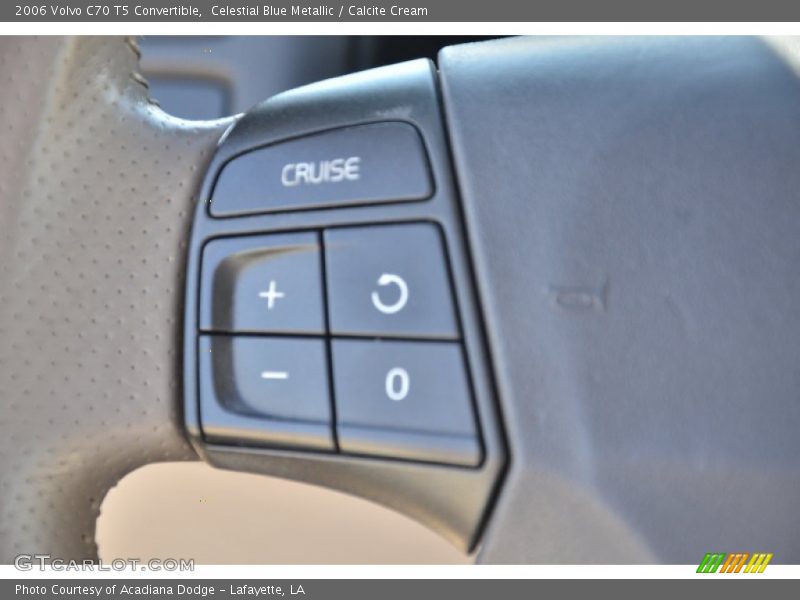 Celestial Blue Metallic / Calcite Cream 2006 Volvo C70 T5 Convertible