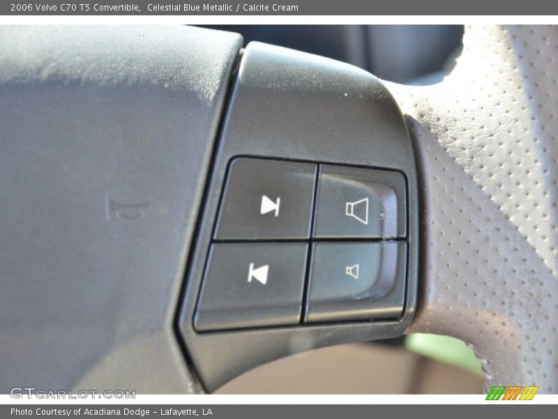 Celestial Blue Metallic / Calcite Cream 2006 Volvo C70 T5 Convertible