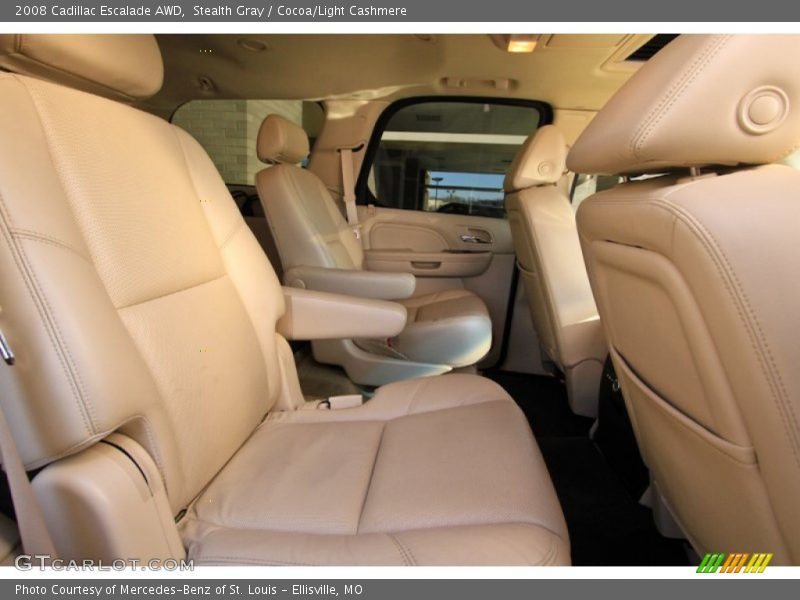 Stealth Gray / Cocoa/Light Cashmere 2008 Cadillac Escalade AWD