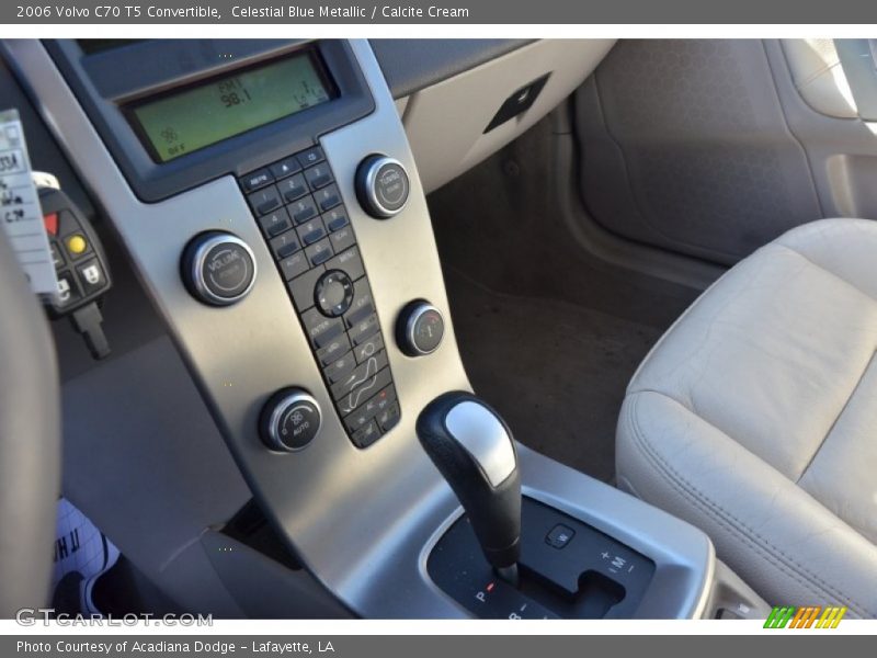 Celestial Blue Metallic / Calcite Cream 2006 Volvo C70 T5 Convertible
