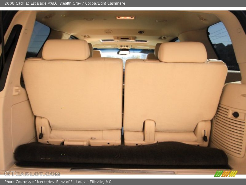 Stealth Gray / Cocoa/Light Cashmere 2008 Cadillac Escalade AWD