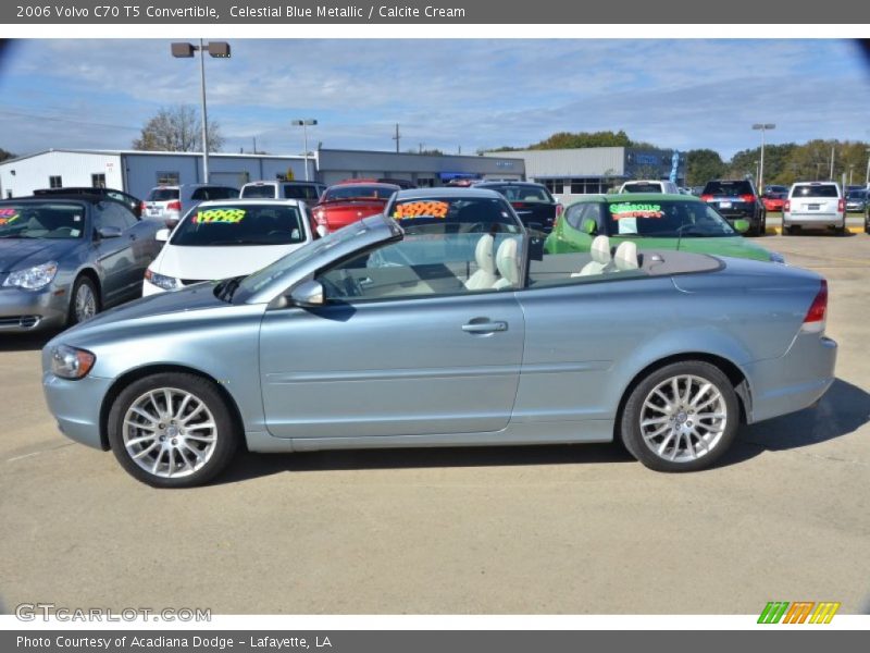 Celestial Blue Metallic / Calcite Cream 2006 Volvo C70 T5 Convertible
